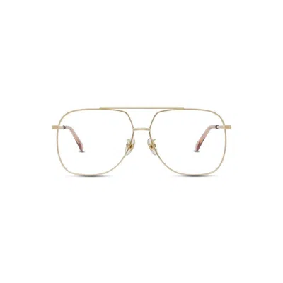 Stella Mccartney Pilot-frame Glasses In 016