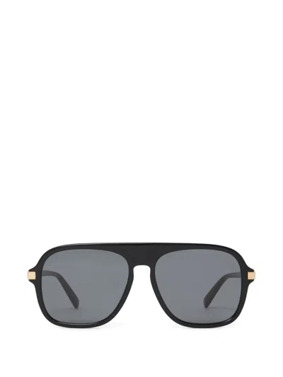 Stella Mccartney Pilot-frame Sunglasses In Schwarz
