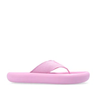 STELLA MCCARTNEY STELLA MCCARTNEY PINK AIR SLIDES,8dba047f-be2c-474a-6768-12eab4309889