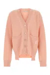 Stella Mccartney Pink Cashmere Blend Oversize Cardigan
