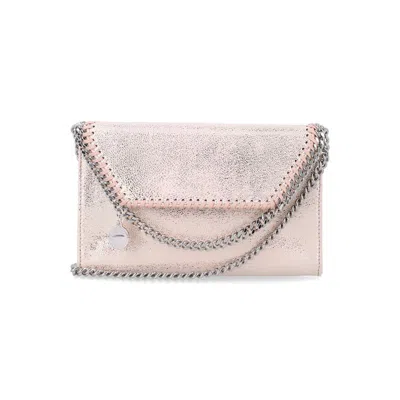 Stella Mccartney Pink Falabella Mini Crossbody Shell Polyester Shoulder Bag