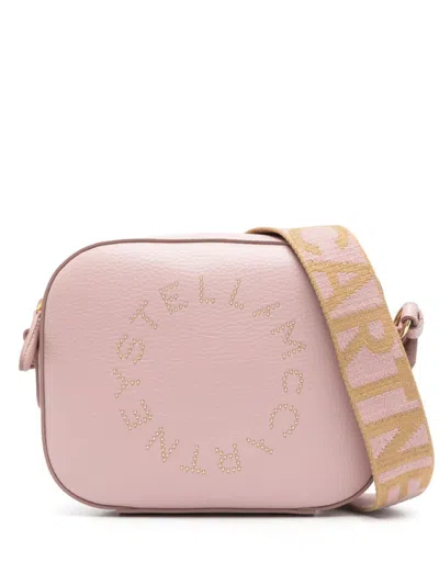 Stella Mccartney Pink Logo Crossbody Bag