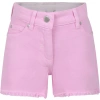 STELLA MCCARTNEY PINK SHORTS FOR GIRL WITH LOGO