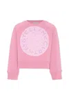 Stella Mccartney Kid - Logo Graphic Sweatshirt In Pink