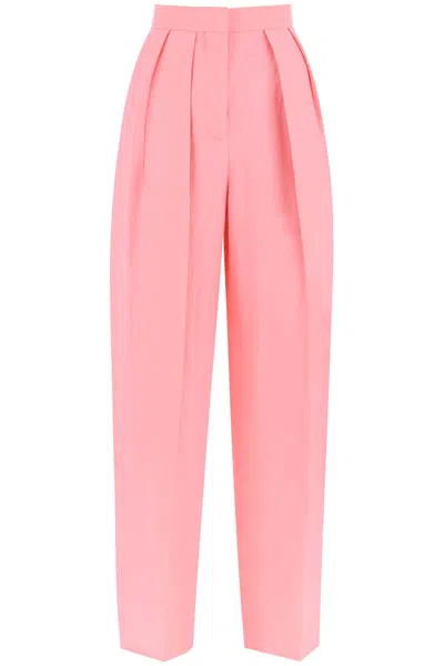 STELLA MCCARTNEY STELLA MCCARTNEY PINK VISCOSE BLEND WIDE-LEG PANT