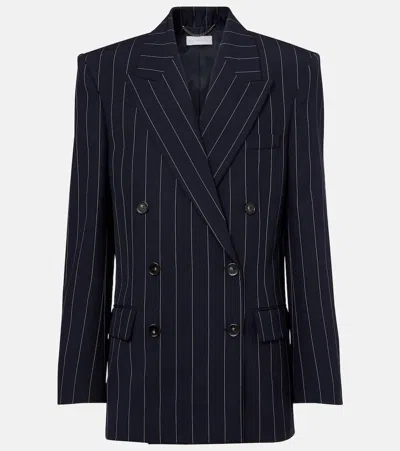 Stella Mccartney Pinstripe Oversized Wool Blazer