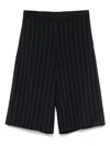 Stella Mccartney Women Pinstriped Tailored Shorts