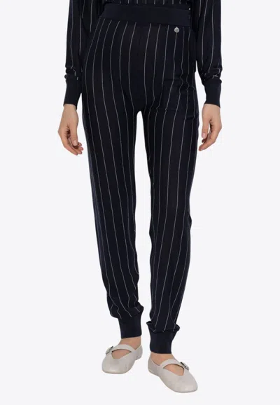 Stella Mccartney Pinstriped Wool Pants
