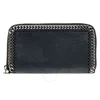 Stella Mccartney Falabella Continental Wallet In Black