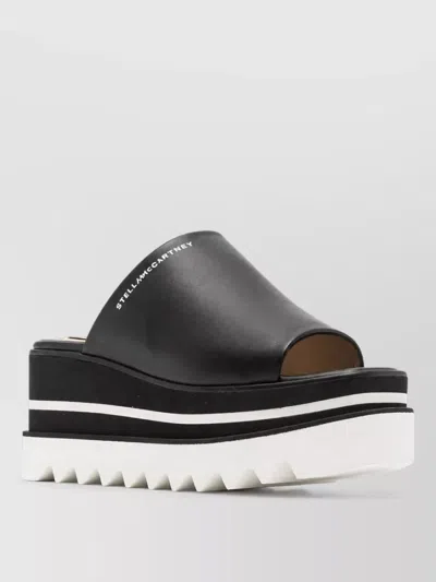 Stella Mccartney Platform Sandals In Black