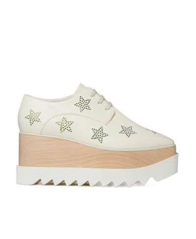 Stella Mccartney Platform Shoes In White