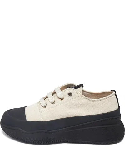 Pre-owned Stella Mccartney Platform Sneakers In Neutral