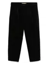 Stella Mccartney Pleat-detail Trousers In Black