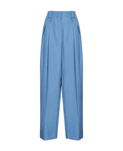 STELLA MCCARTNEY PLEATED CASUAL PANTS