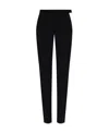 Stella Mccartney Pleated Front Trousers In Black