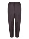 STELLA MCCARTNEY PLEATED HIGH-RISE TROUSERS