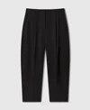 Stella Mccartney Pleated High-rise Wool Pants In Black