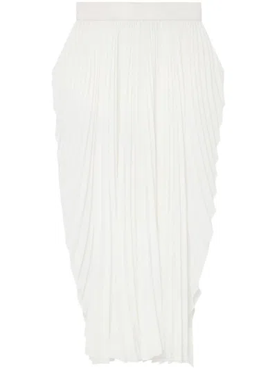 STELLA MCCARTNEY PLEATED MID-RISE MAXI SKIRT