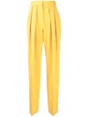 Stella Mccartney Women's Polyester Blend Pant In Yellow