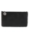 Stella Mccartney Pochette Accessoir Eco Shaggy Deer In Black