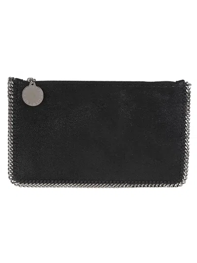 Stella Mccartney Pochette Accessoir Eco Shaggy Deer In Black