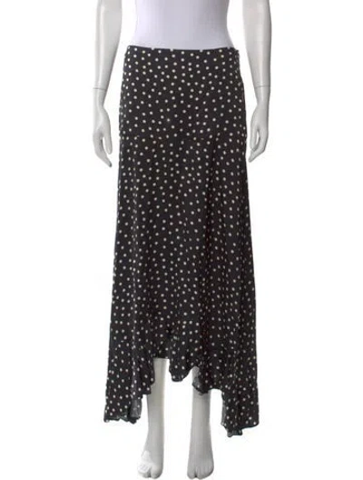 Pre-owned Stella Mccartney Polka Dot Print Long Skirt In Multi