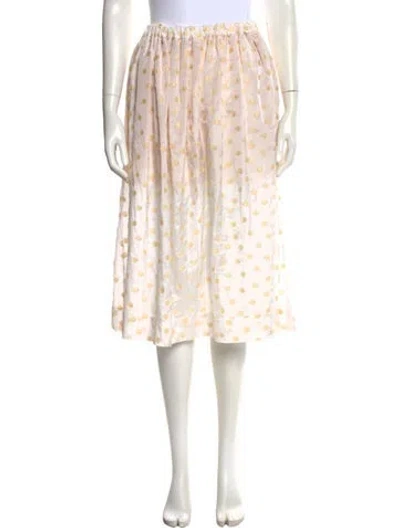 Pre-owned Stella Mccartney Polka Dot Print Midi Length Skirt In Multi