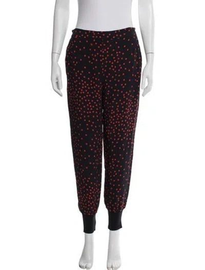 Pre-owned Stella Mccartney Polka Dot Print Sweatpants In Blue