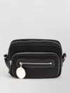 Stella Mccartney Polyamide Backpack Adjustable Shoulder Strap In Black