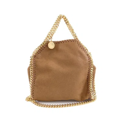 Pre-owned Stella Mccartney Polyester Handbag () In Brown