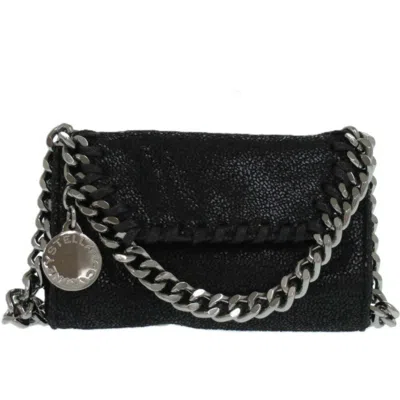 Pre-owned Stella Mccartney Polyester Shoulder Bag () In Black