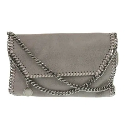 Pre-owned Stella Mccartney Polyester Shoulder Bag () In Gray