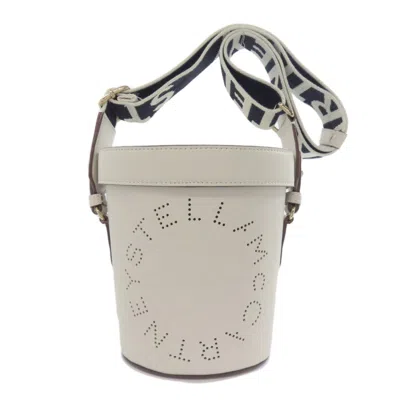 Pre-owned Stella Mccartney Polyester Shoulder Bag () In White