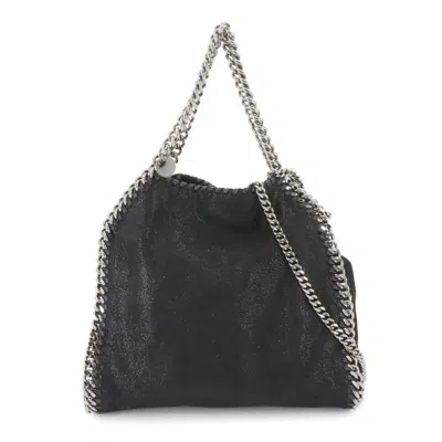 Pre-owned Stella Mccartney Polyester Shoulder Bag Tote Bag () In Black