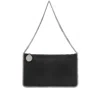 Stella Mccartney Womens Black Falabella Pochette Faux-leather Shoulder Bag In Black