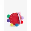 Stella Mccartney Logo Strap Crossbody Bag In Red