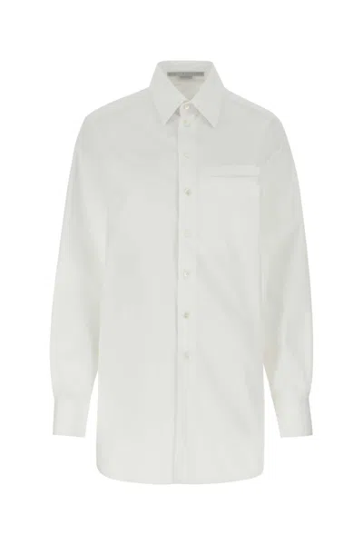 Stella Mccartney Poplin Shirt In White