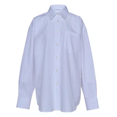 Stella Mccartney Poppy Back Shirt In Blue