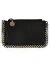 Stella Mccartney Women's Card Holder Falabella In Black