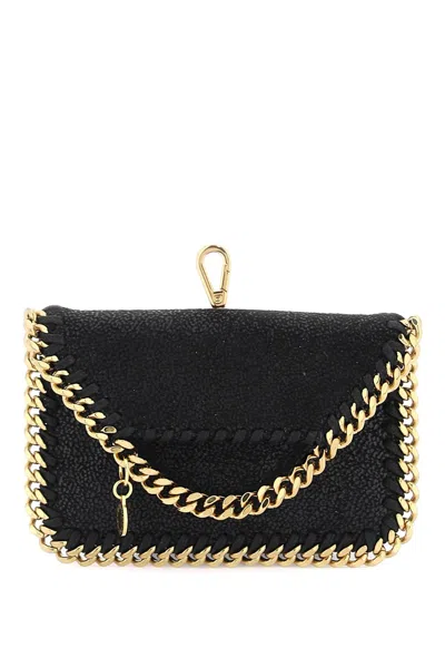 STELLA MCCARTNEY PORTACARTE FALABELLA IN SHAGGY DEER