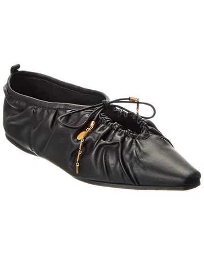 Stella Mccartney Porter Flat In Black