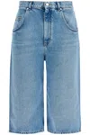 Stella Mccartney Distressed Cropped Jeans With A