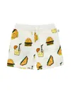 Stella Mccartney Press Shorts In Multicolor