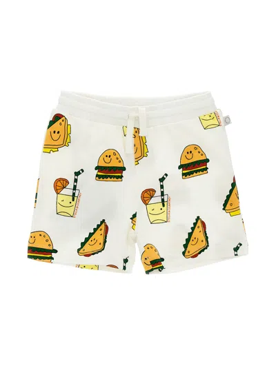 Stella Mccartney Babies' Press Shorts In Multicolor