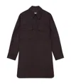 Stella Mccartney Snap Button Chain-link Overshirt In Black