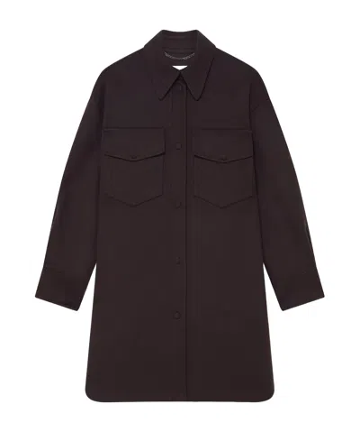 STELLA MCCARTNEY PRESS-STUD FASTENING OVERSHIRT