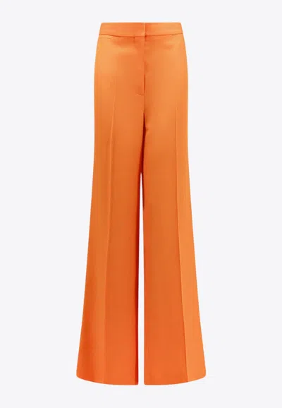 Stella Mccartney Pressed-crease Flared Pants