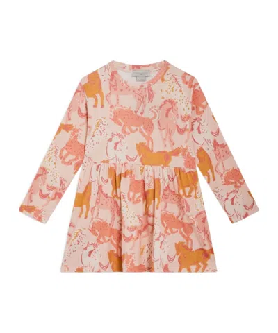 Stella Mccartney Print Dress In Pink