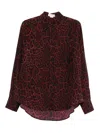 Stella Mccartney Leopard-print Buttoned Shirt In Multi
