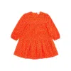 Stella Mccartney Woven Dress In Red